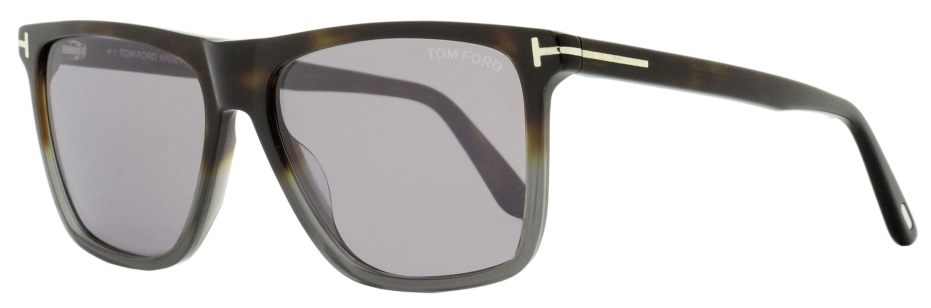 Tom Ford Men's Fletcher Sunglasses TF832 55C Havana/Gray 57mm