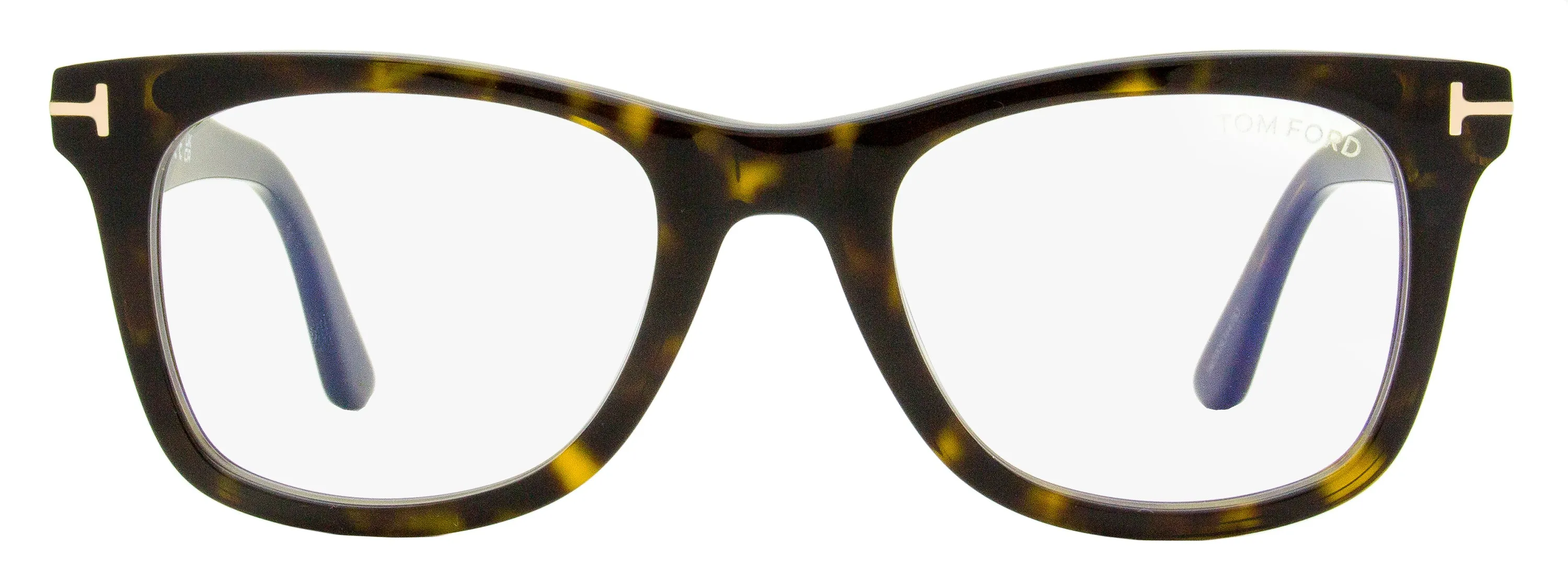 Tom Ford Men's Magnetic Clip-on Eyeglasses TF5970-B 052 Dark Havana 50mm