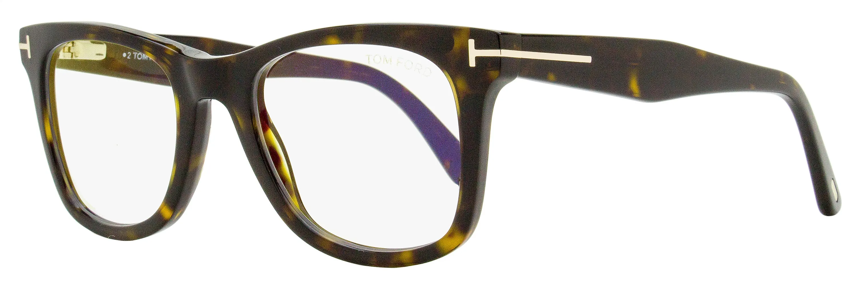 Tom Ford Men's Magnetic Clip-on Eyeglasses TF5970-B 052 Dark Havana 50mm