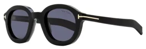 Tom Ford Men's Raffa Sunglasses TF1100 01A Black 46mm