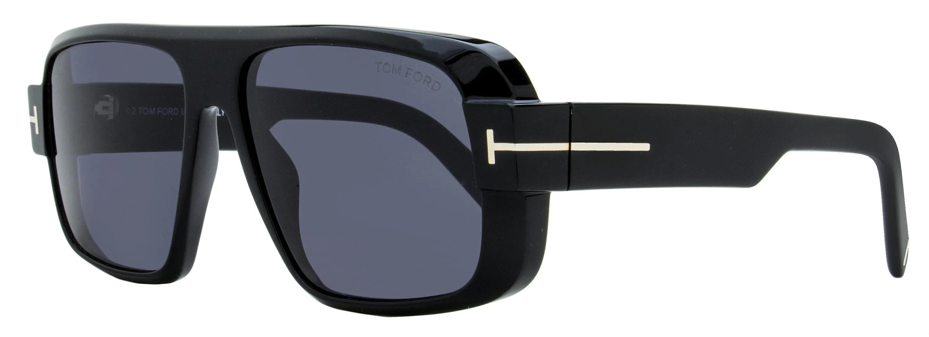 Tom Ford Men's Turner Sunglasses TF1101 01A Black 58mm