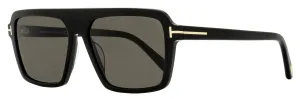 Tom Ford Men's Vincent Sunglasses TF1176 01A Black  56mm
