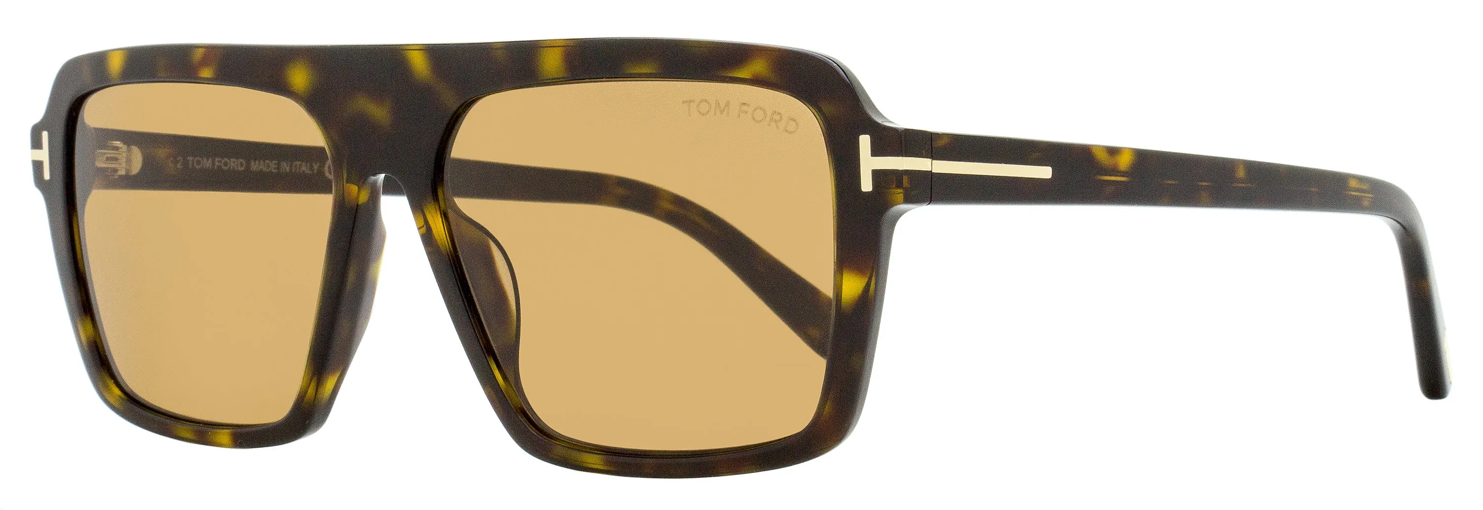 Tom Ford Men's Vincent Sunglasses TF1176 52E Havana 56mm