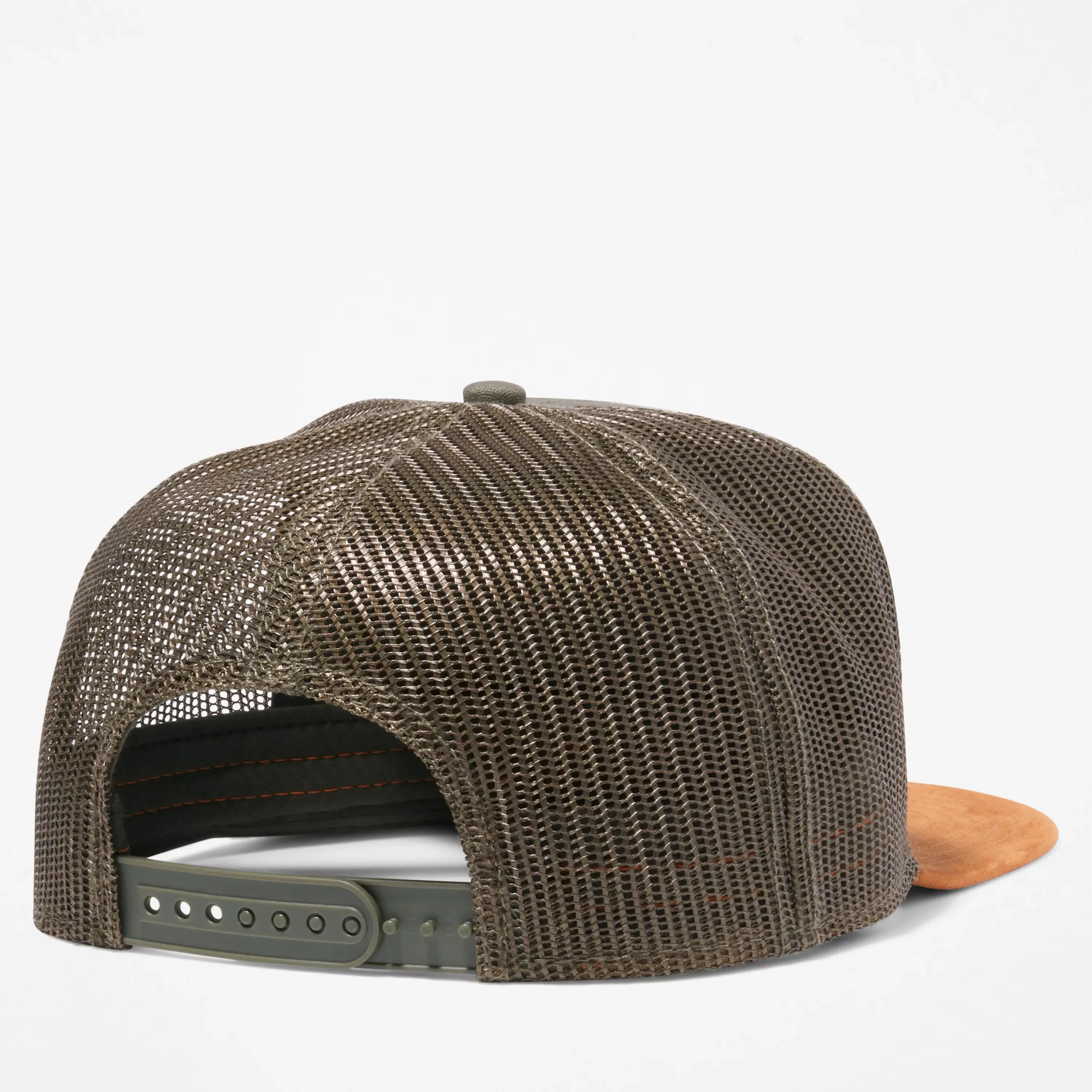 Trucker Hat w/Faux Suede Brim
