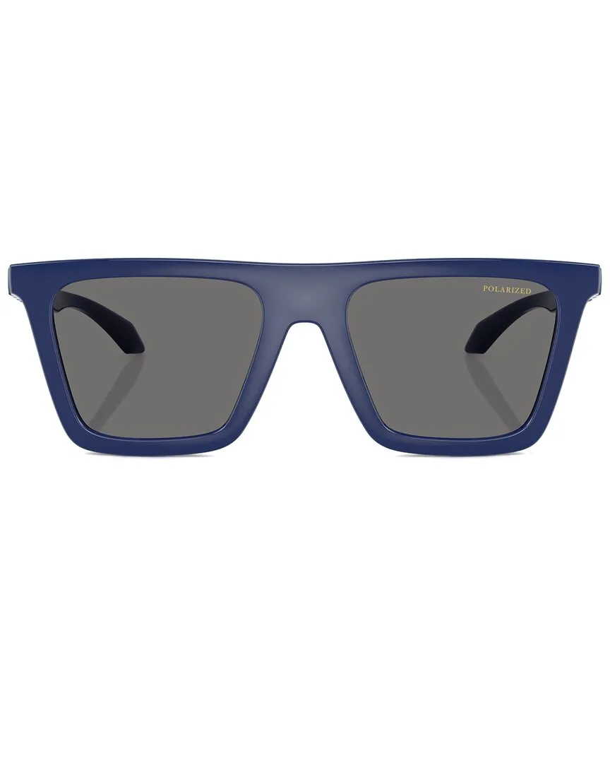 Versace Men's VE4468U 53mm Polarized Sunglasses