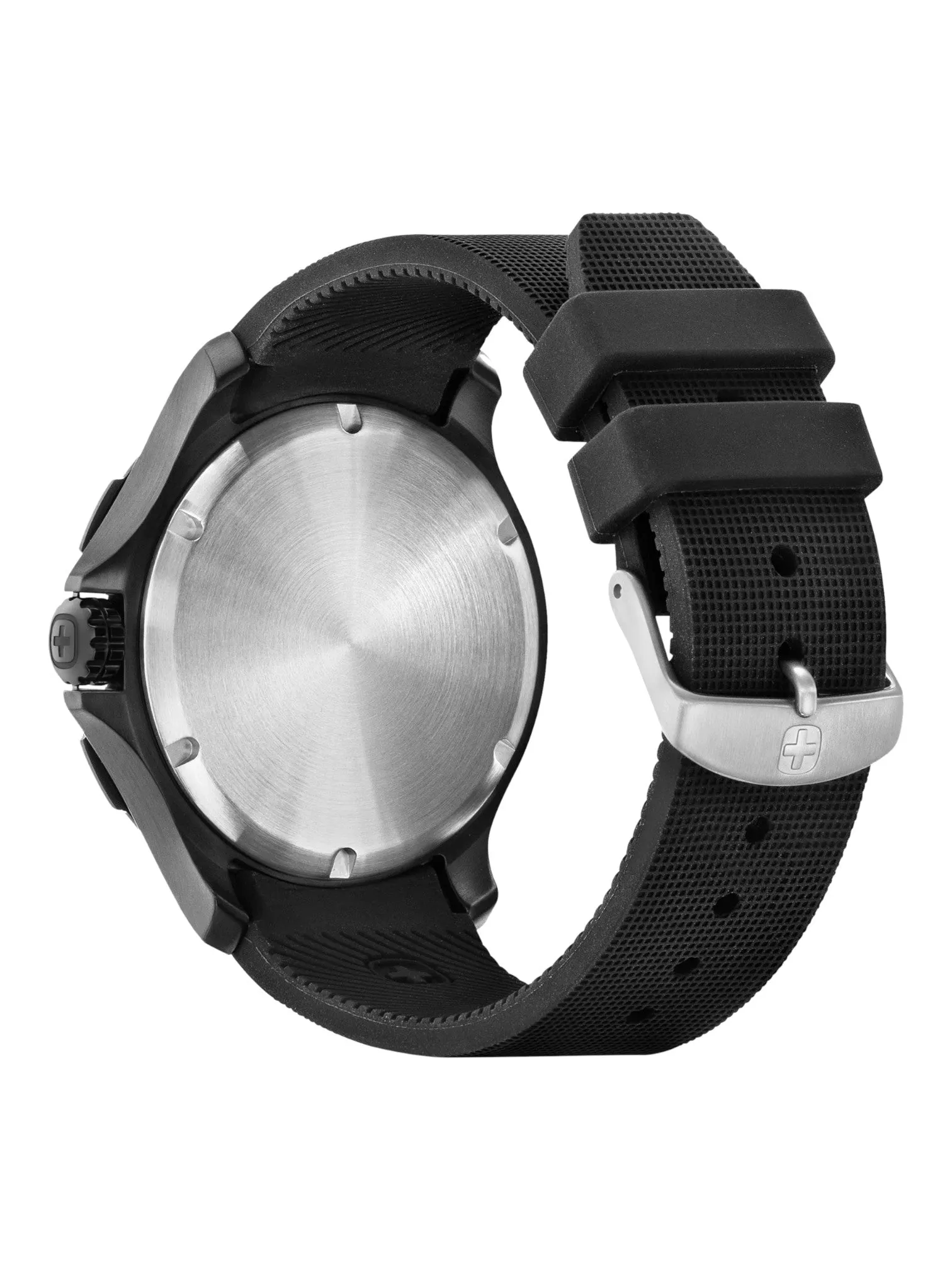 Wenger Swiss Army Men's 01.0641.134 Seaforce Black Dial Watch 43 mm