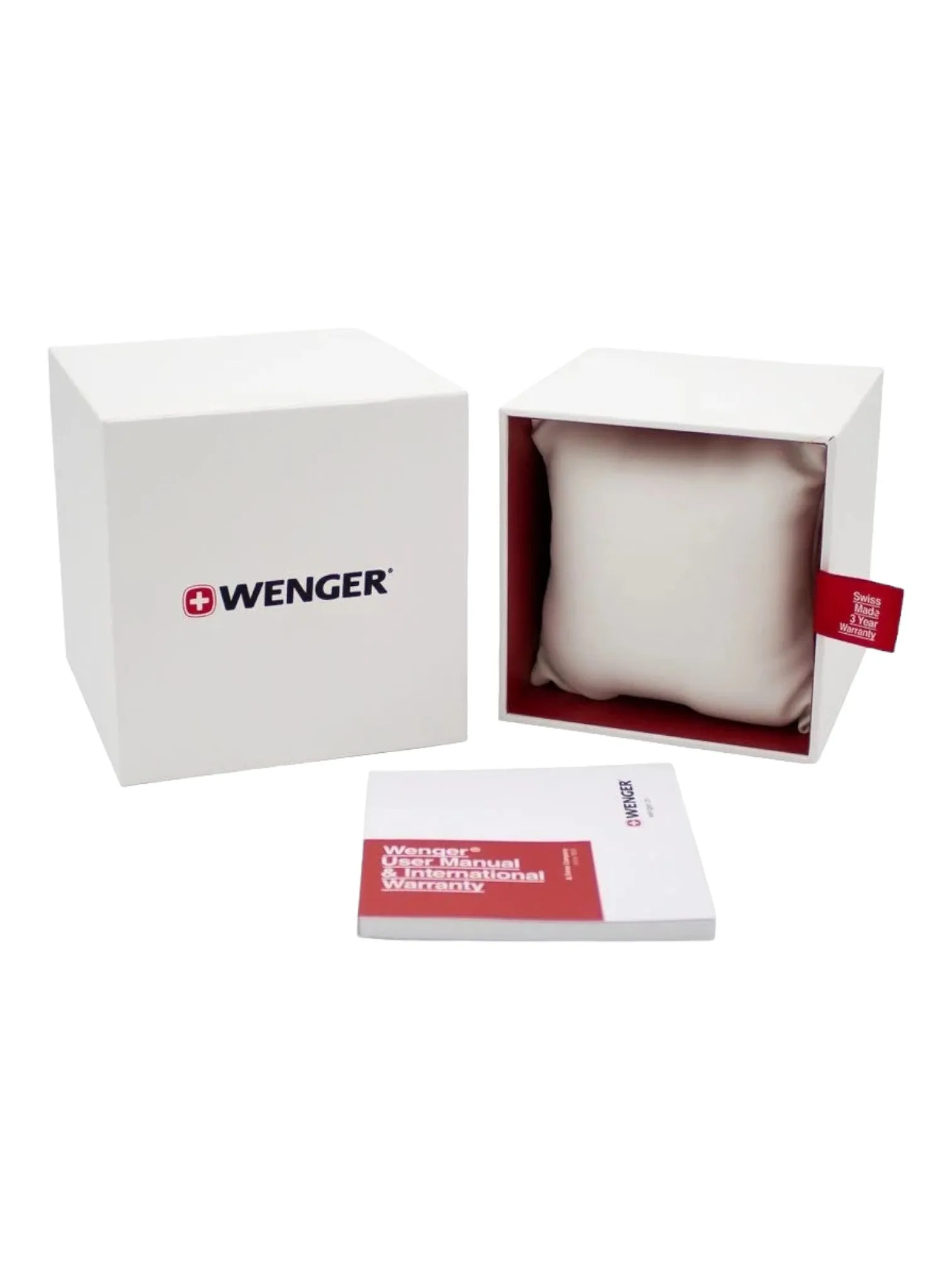 Wenger Swiss Army Men's 01.1543.119 Attitude Chrono Black Dial Watch 44 mm