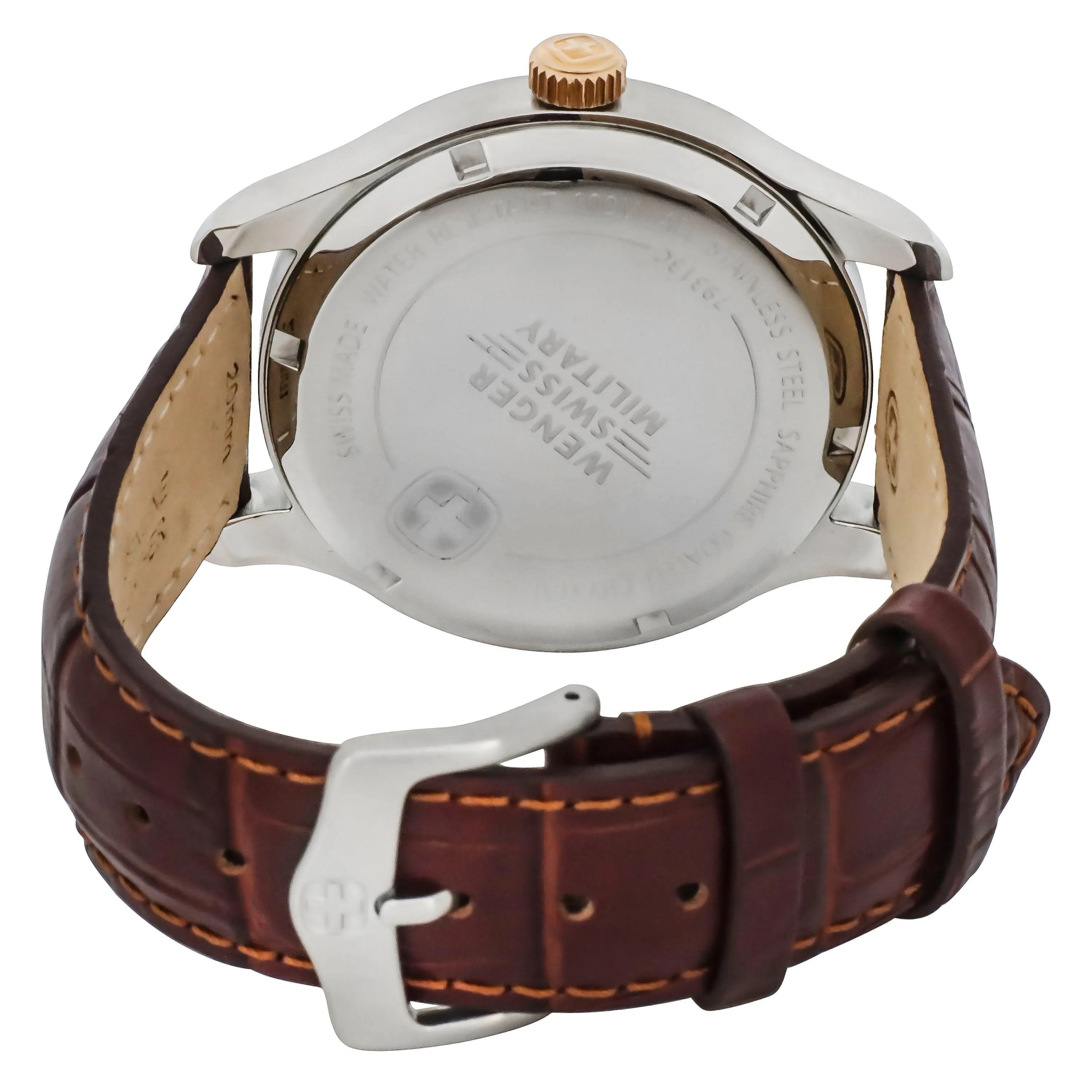 WENGER SWISS ARMY Men's Classic Executive 42mm Strap Watch 79313C