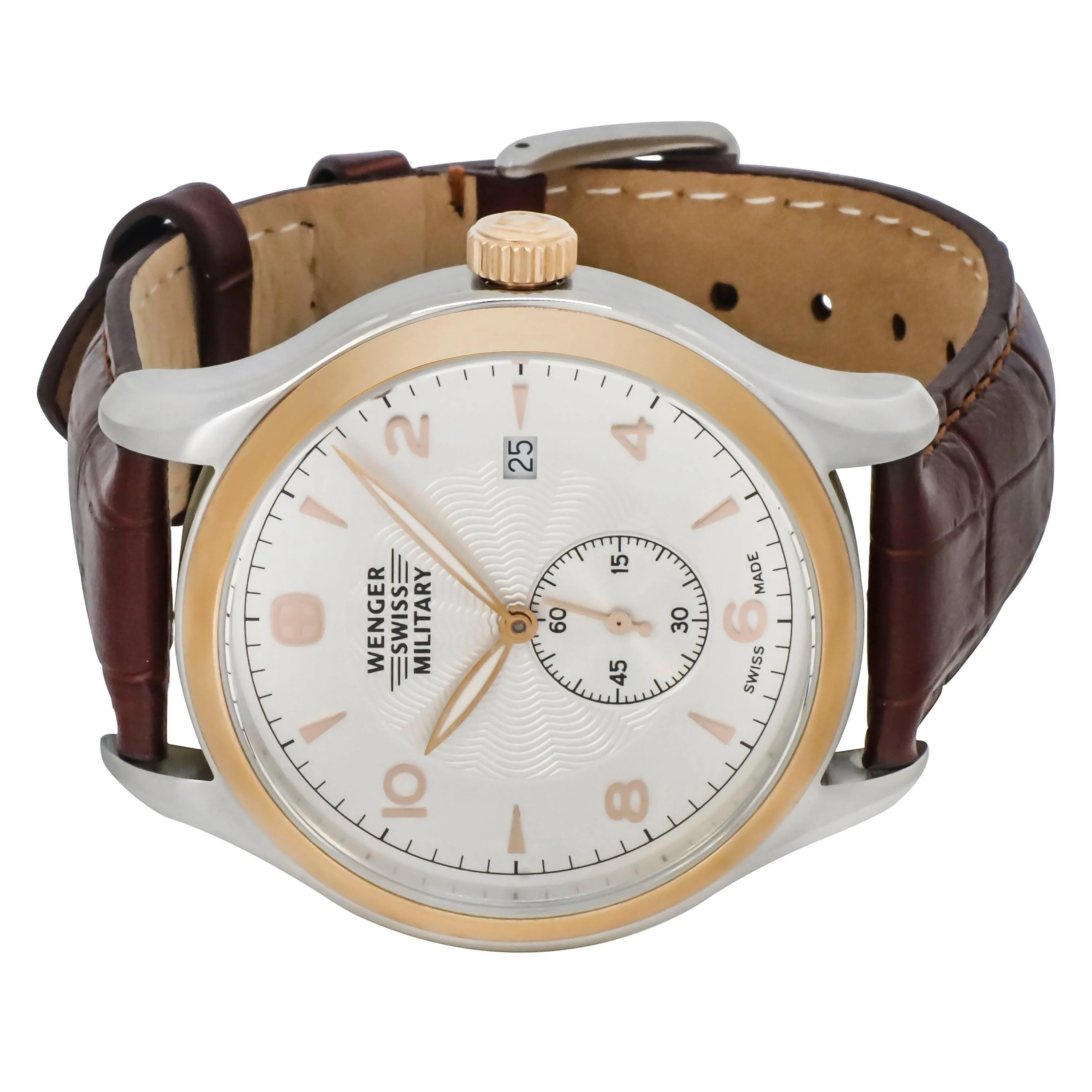 WENGER SWISS ARMY Men's Classic Executive 42mm Strap Watch 79313C