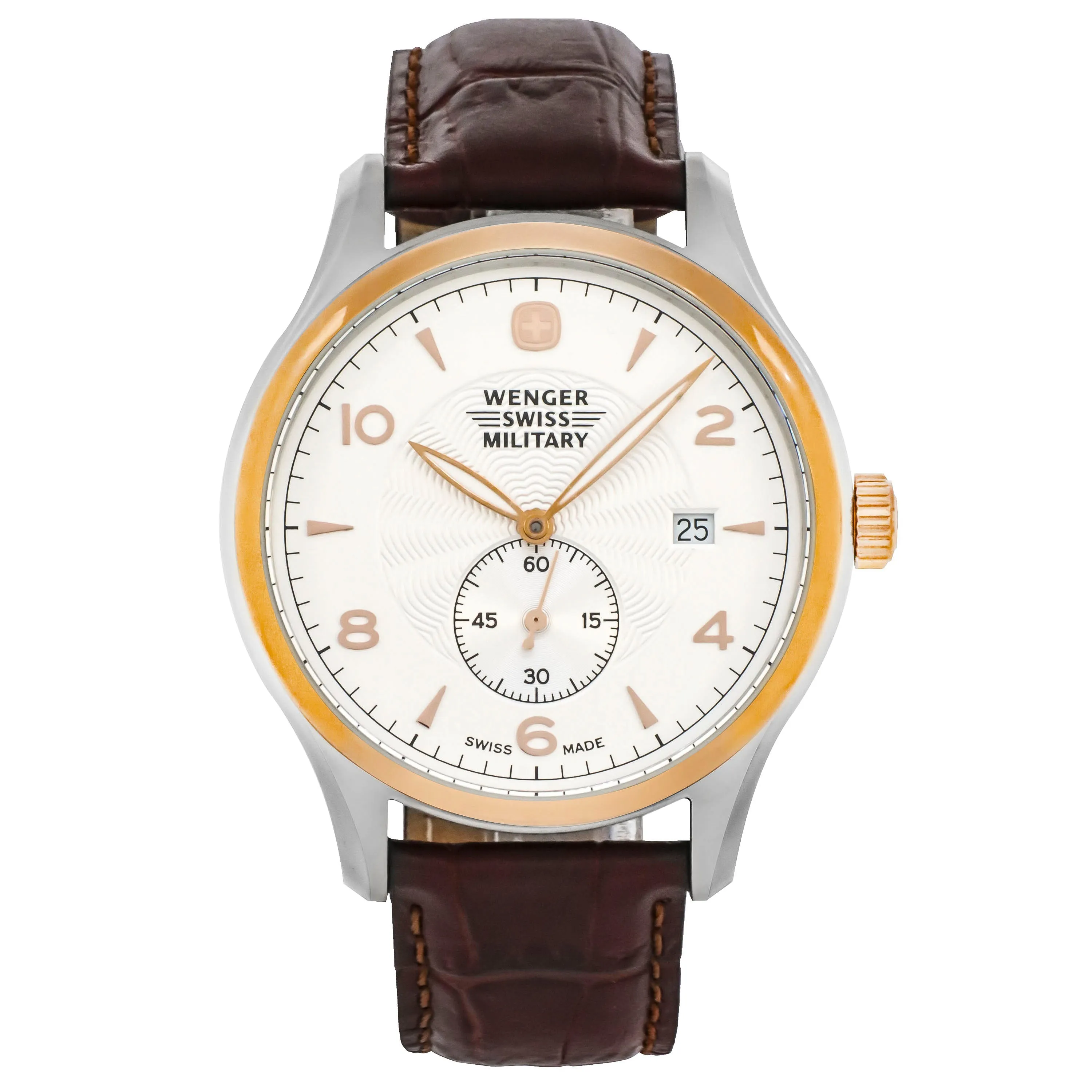 WENGER SWISS ARMY Men's Classic Executive 42mm Strap Watch 79313C