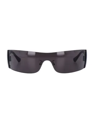 Wraparound Acetate Sunglasses With Tinted Lenses
