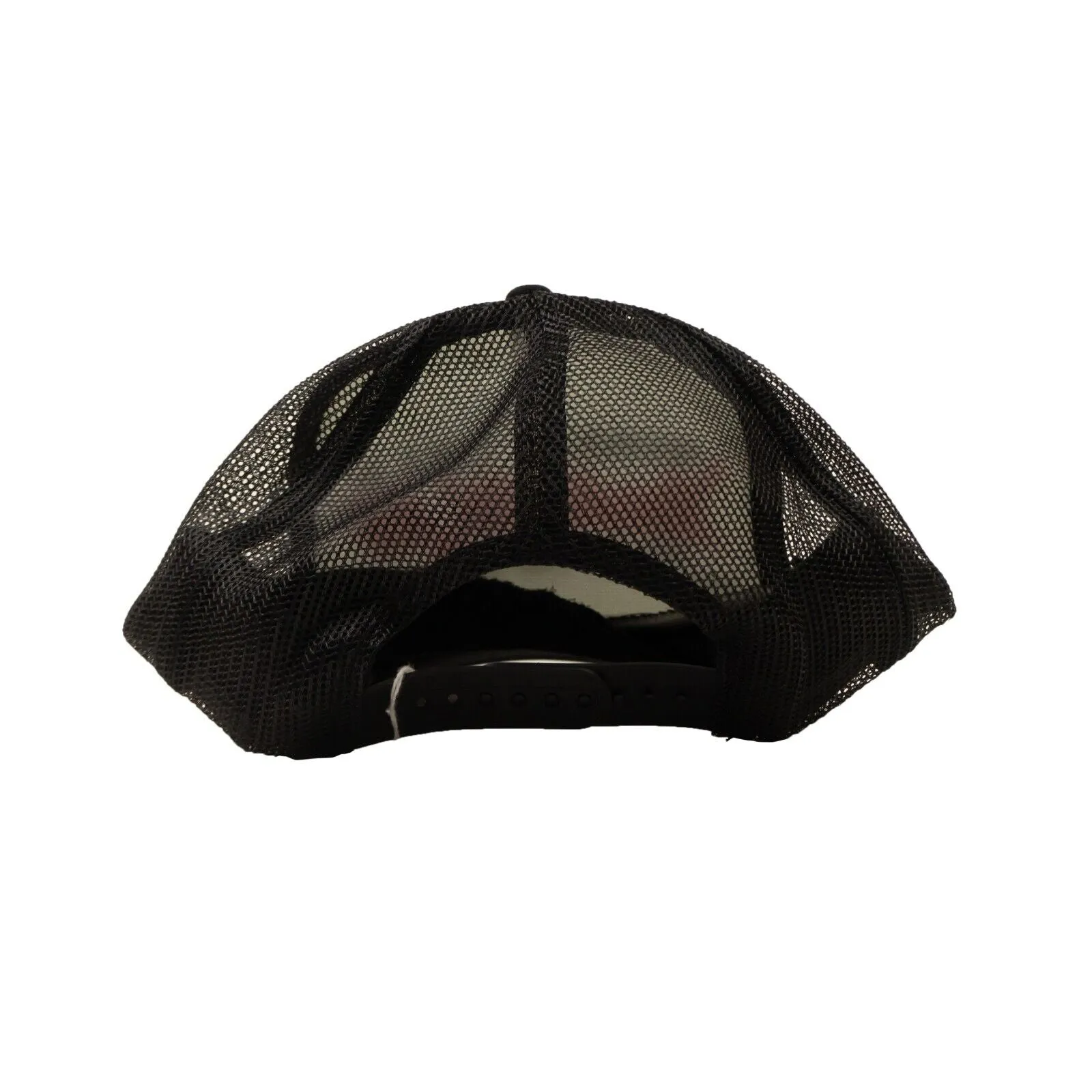 X 375 Black And Yellow Logo Trucker Cap