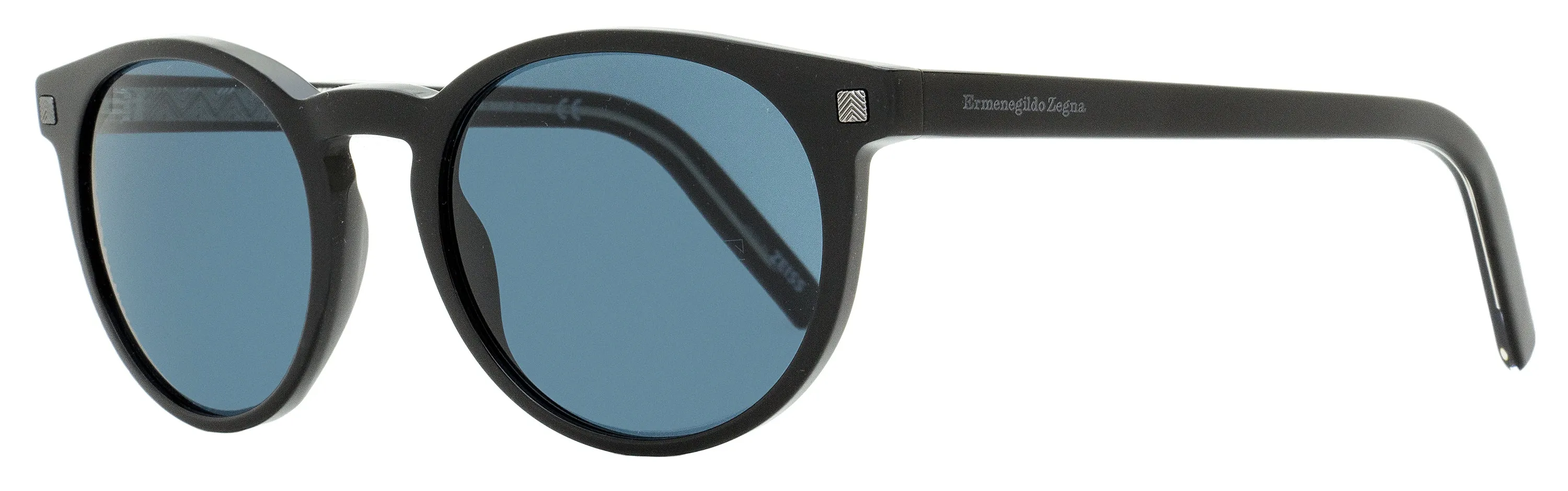 Zegna Men's Pantos Sunglasses EZ0172 01V Black 54mm