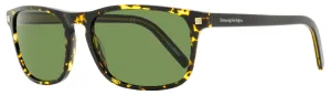Zegna Men's Rectangular Sunglasses EZ0173 52N Havana 58mm
