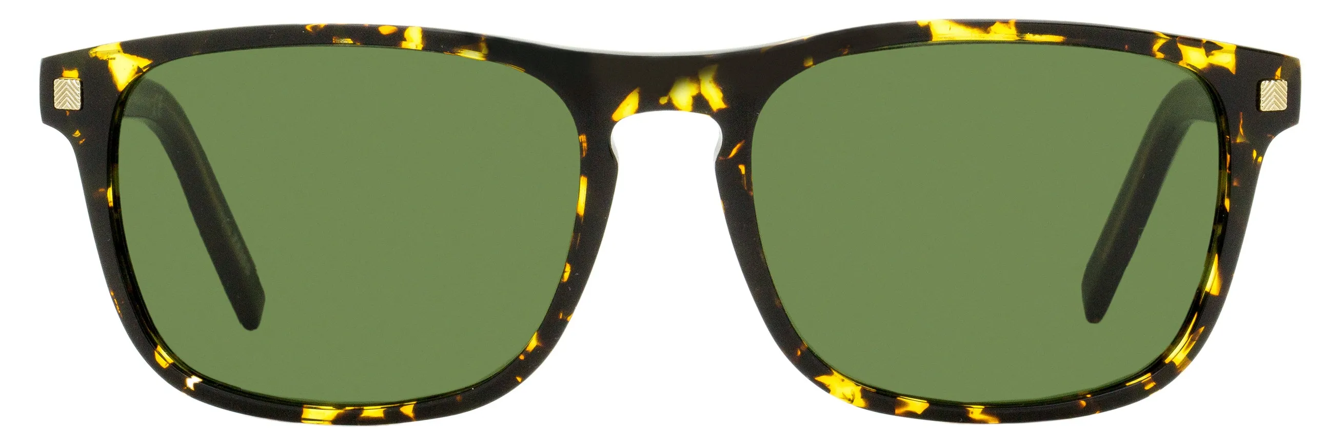 Zegna Men's Rectangular Sunglasses EZ0173 52N Havana 58mm