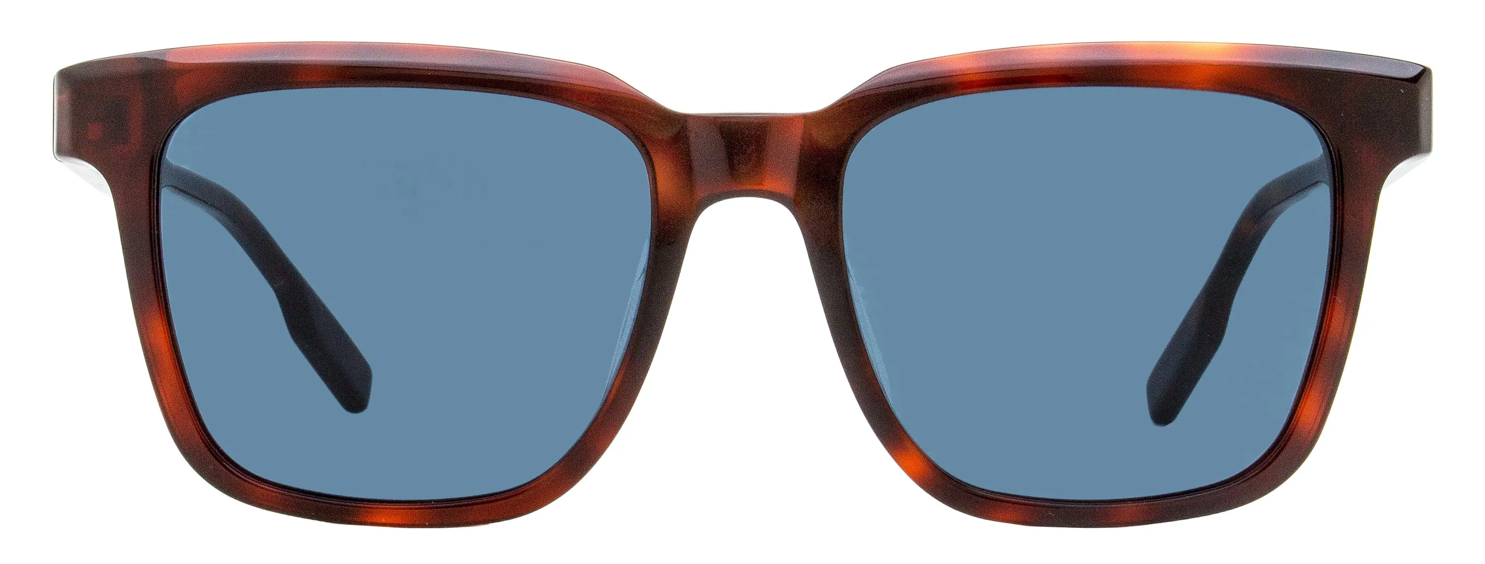 Zegna Men's Square Sunglasses EZ0225-D 54V Red Havana 54mm